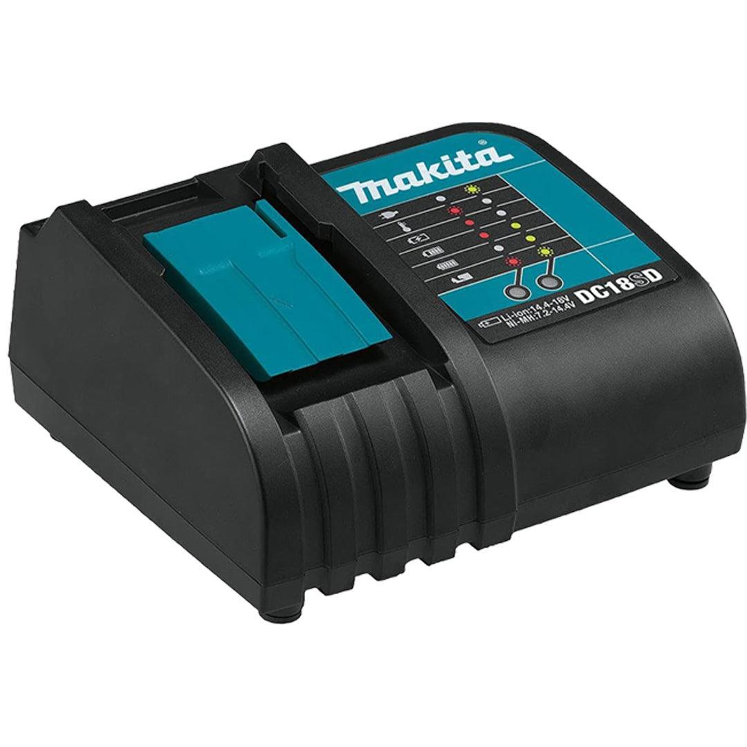 Makita DTD153RTJ 18V LXT Brushless Impact Driver Kit – Includes 2 x 5.0Ah Batteries, Charger, and MAKPAC Case